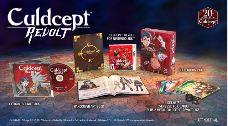 3Ds Culdcept Revolt Limited Edition (Cyber Noviembre) 